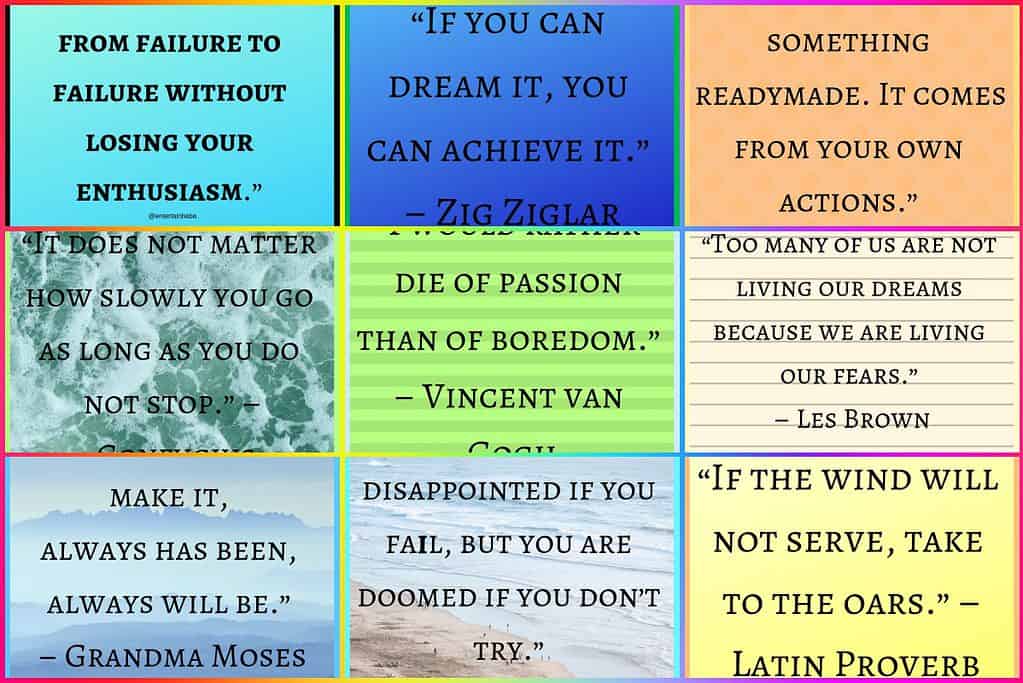 20 Motivational Quotes