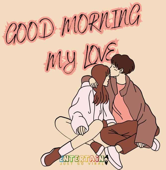 A couple sitting on the ground, embracing each other with their arms, displaying affection and closeness. Good Morning Message To Make Her Fall In Love